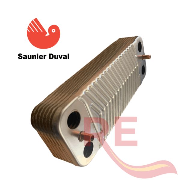 Intercambiador de placas Saunier Duval Isofast Isomax Isotwin 14 Placas 105338.B