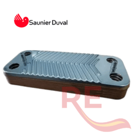 Intercambiador de placas Saunier Duval Themanox Micra 12 placas HE015002479 