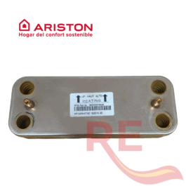 Intercambiador de placas Ariston Clas Cares 10 Placas 640020019200 