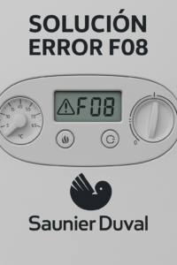 error f08 saunier duval