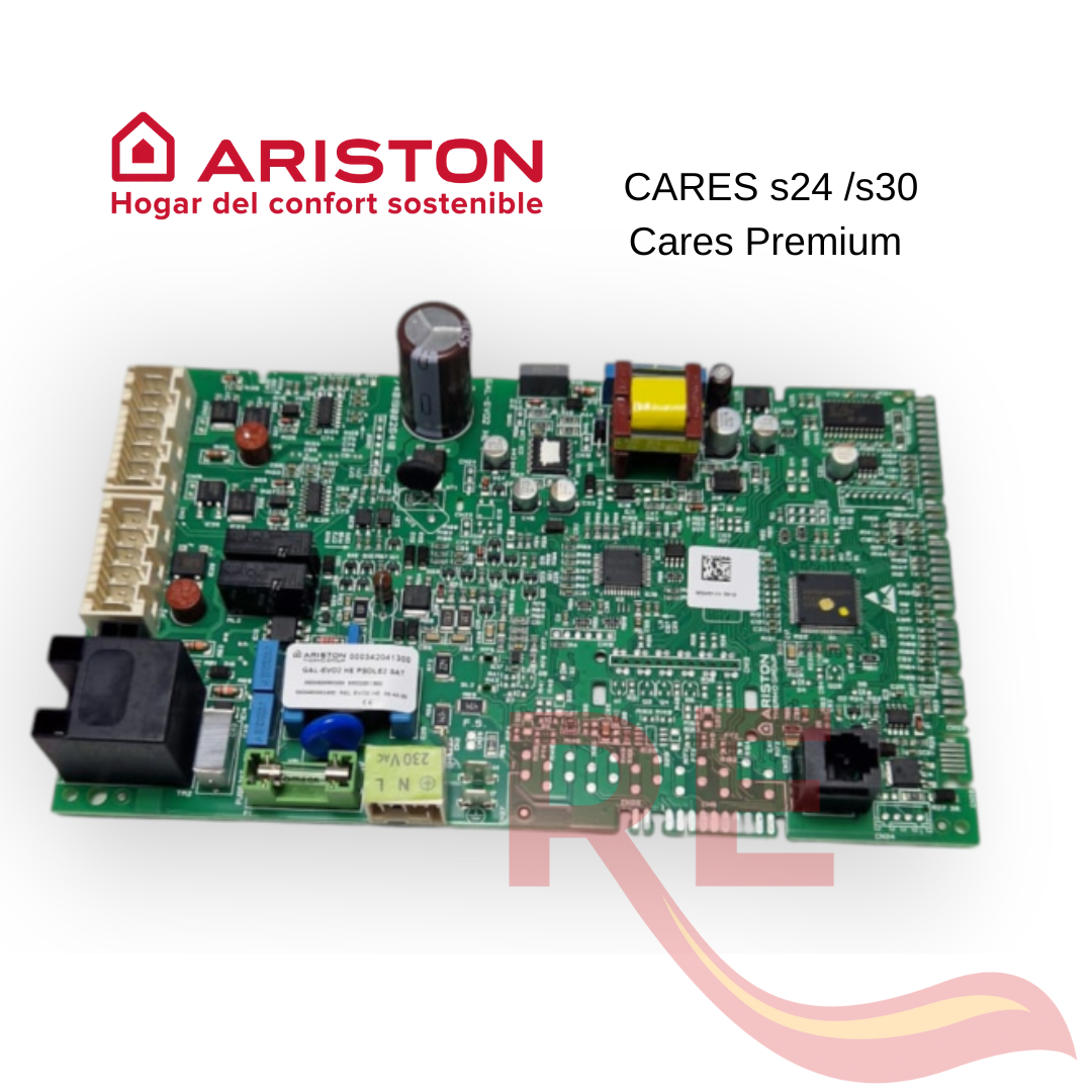 Placa electronica Chaffoteaux Ariston Cares S 24 65118213-04 "REACONDICIONADA"